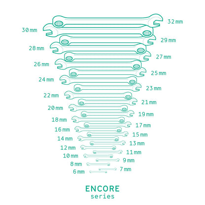 WIESEMANN 1893 Ring-Maulschlüssel Set 26tlg. 6-32mm - 80270