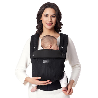 Momcozy Air Mesh Babytrage Ergonomisch für 3-20kg - Schwarz