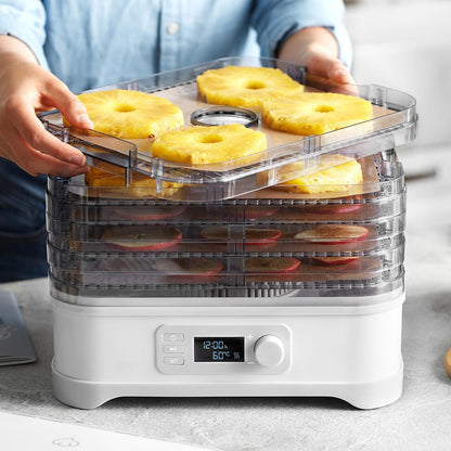 SPRINGLANE Dora Edelstahl-Dörrautomat mit 5 Ebenen – Weiss