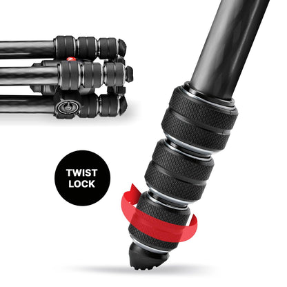 Manfrotto Befree Advanced Kamerastativ Carbon Twist-Lock