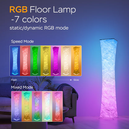 ANTENLICHT RGB LED Stehleuchte – 155 cm mit Musik Sync