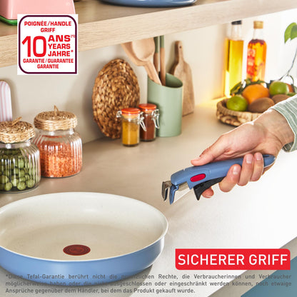 Tefal Ingenio Serenity Kochgeschirr-Set 11-teilig, Blue Salt