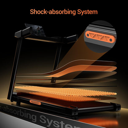 LONTEK Laufband Klappbar mit Steigung – 3.0 PS, 12 km/h