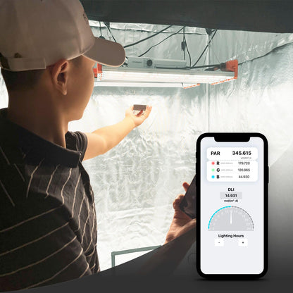 VBR 100 PAR-Messgerät – DLI, PPFD-Aufzeichnung, spektrale PAR