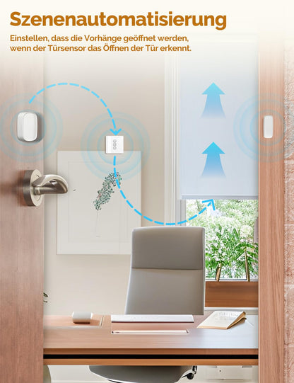 MOES 2.5D Rolladenschalter Smart WLAN Unterputz - 4er-Pack