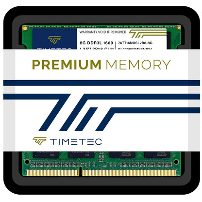 Timetec 16GB Kit (2x8GB) DDR3L/DDR3 1600 MHz SODIMM Arbeitsspeicher
