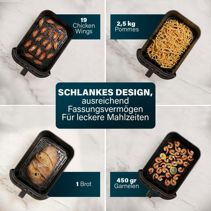 Princess SlimFry Heissluftfritteuse 8L Digital - 182257