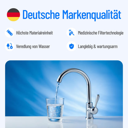 sanquell NPure Schadstoff-Wasserfilter SQ-720, gesinterte Aktivkohle