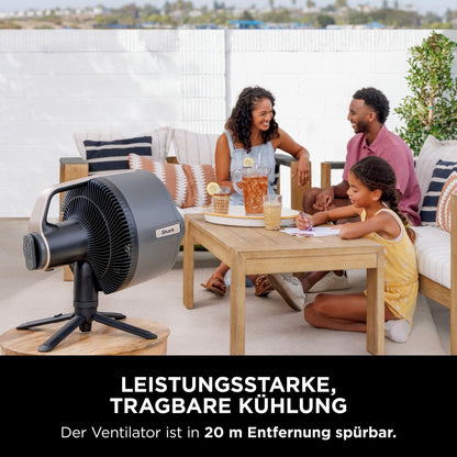 Shark FlexBreeze Pro Mist Akku-Ventilator - Anthrazit FA300EU