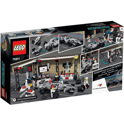 LEGO Speed Champions 75911 McLaren Mercedes Boxenstopp Bausatz