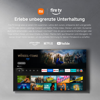 Xiaomi F Pro 55 Zoll 4K UHD QLED Smart TV - Fire TV