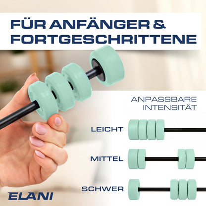 ELANI Schwingstab mit verstellbarem Widerstand und ergonomischem Griff