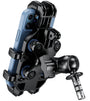 BRCOVAN Motorrad Handyhalterung Gabelvorbau Vibrationsdämpfer BKW-B7 mit Acht-Krallen-Halt und Kugelbasis