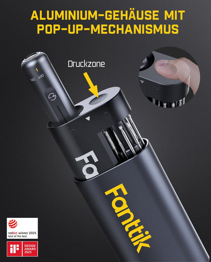 Fanttik F2 Master Mini Akku-Multifunktionswerkzeug – 25000 U/min