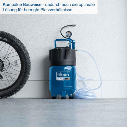 Scheppach HC24V Druckluft Kompressor stehend 24L ölfrei