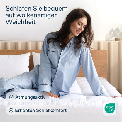 Niagara Sleep Solution Matratzen Topper aus Baumwolle 140x200 cm