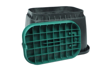 Wacredo Ventilbox Standard 12 Zoll Ventilkasten rechteckig mit Deckel