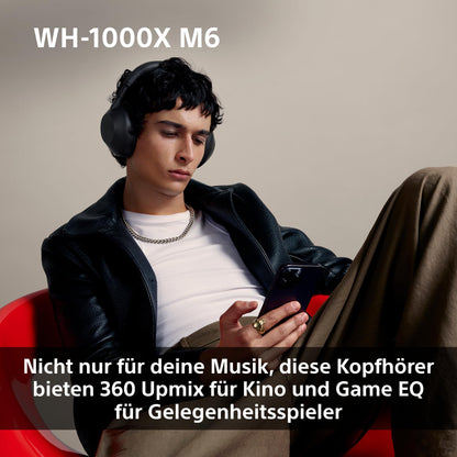 Sony WH-1000XM6 kabellose Noise-Cancelling-Kopfhörer Sand Pink