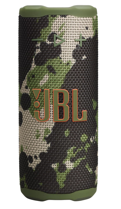 JBL Grip Bluetooth Lautsprecher, IP68, AI Sound Boost, Camouflage, kompakte tragbare Bauform mit integriertem Umgebungslicht