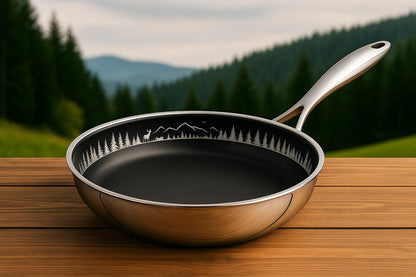 FIXLINE® BLACK FOREST Bratpfanne 28cm – Induktion Antihaft
