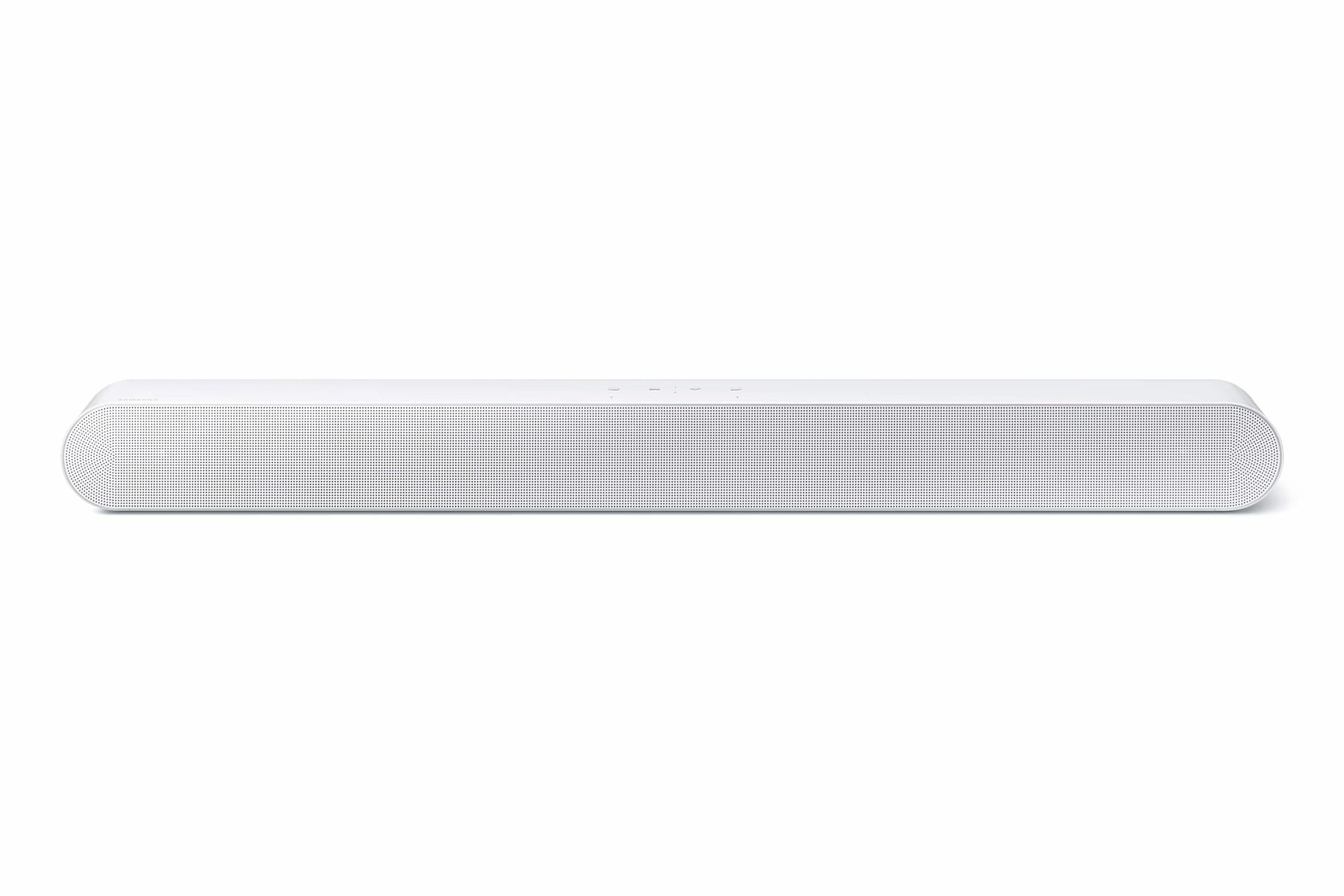 Samsung HW-S67GD All-in-one Soundbar – kabellos Dolby Atmos. Schwarze, längliche Einheit. Optimiert TV-Klang mit Dolby Atmos.