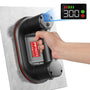 Procci Akku-Saugheber Fliesen Glas Marmor 24 cm – 300 kg. Mit Vakuumpumpe und Manometer zum Heben von Platten bis 300 kg.