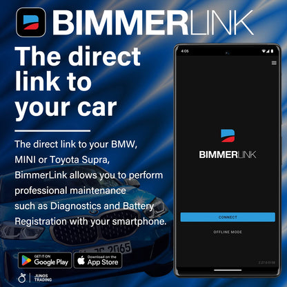 BODAC UniCarScan UCSI-2100 OBD2 Adapter - BimmerCode & MotoScan BT 4.0