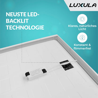 LUXULA LED Deckenleuchte 120 cm, 36 W, 4000 K neutralweiss, 3600 lm