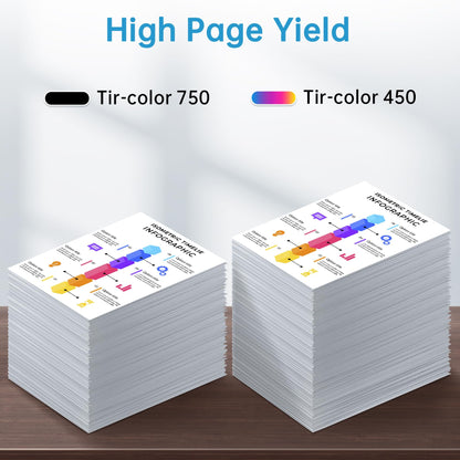 SUNPRINTZ 303 XL Druckerpatronen Schwarz + Farbe kompatibel für HP