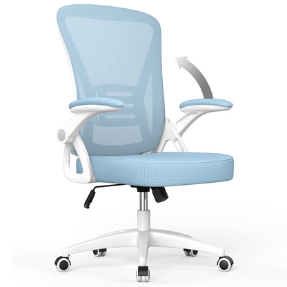 naspaluro Ergonomischer Bürostuhl Netzbespannung – Blau. Blauer, ergonomischer Bürostuhl mit Netzbespannung. Für komfortables Sitzen im Büro.