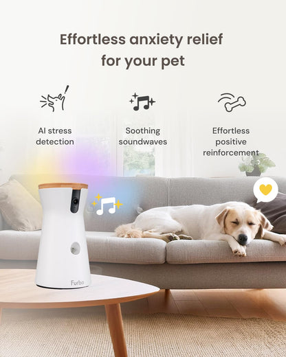 Furbo 360° Hundekamera Heimsicherheit – Premium mit Abo