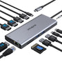 Universal Triple Display 14-in-1 USB C Docking Station 4K