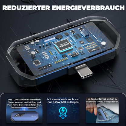 TOPDON TC001 Wärmebildkamera 512x384 für Android/Windows