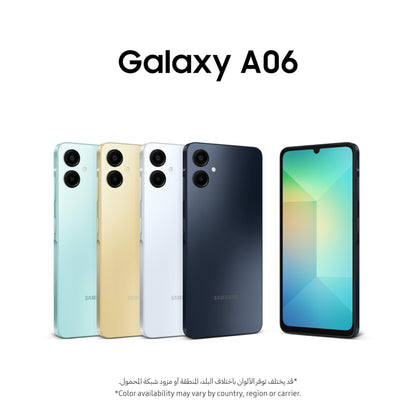 Samsung Galaxy A06 Smartphone 128 GB, 6.7 Zoll, Schwarz