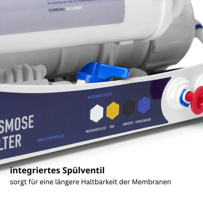 OsmoFresh Smartline Gold Direct Flow Umkehrosmoseanlage - 125 GPD