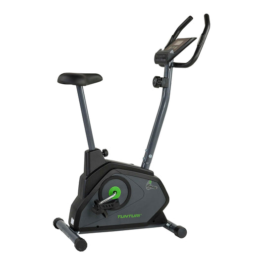 Tunturi Cardio Fit B30 Fitnessfahrrad Hometrainer Schwarz. Kompaktes, schwarzes Trainingsgerät zum Ausdauertraining im Wohnbereich.