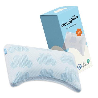 Cloudpillo Plus Memory Foam Kissen verstellbar 45×70 cm, mit abnehmbarem Bezug