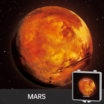 POCOCO Galaxy Projector Scheiben - 8er-Set Sonnensystem 5K UHD