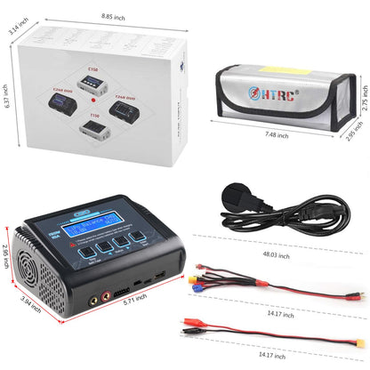 HTRC C150 LiPo RC Ladegerät 150W 10A mit Balancer