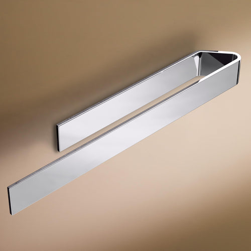 Designfabrik Hamburg Handtuchhalter selbstklebend ohne Bohren 40 cm aus eloxiertem Aluminium