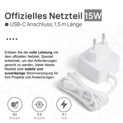 Raspberry Pi 4 4GB Starter-Kit - Offizielles Zubehör, 64GB SD-Karte