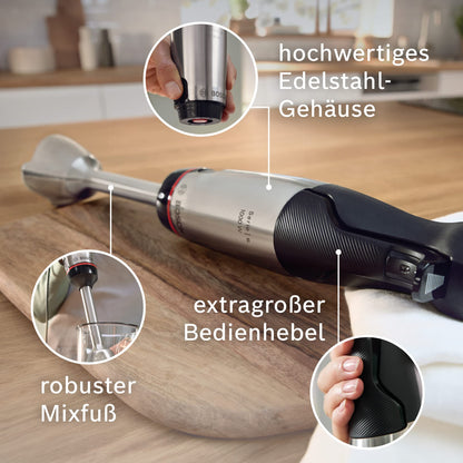 Bosch ErgoMaster Serie 6 MSM6M673 Stabmixer 1000W Set
