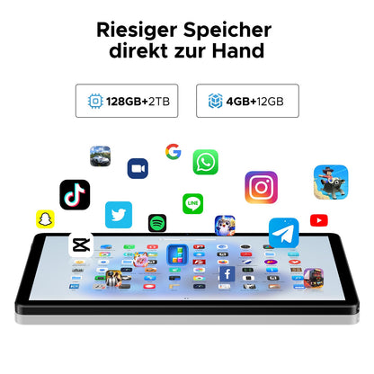 DOOGEE U11 (2025) Android Tablet 11 Zoll 16/128GB - Keyboard Set