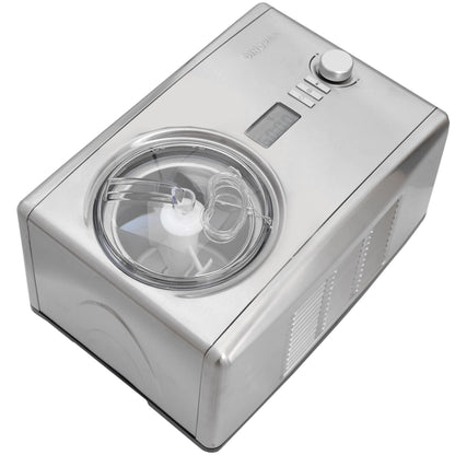 Gino Gelati IC-250W Helado Eismaschine Joghurtbereiter Kompressor