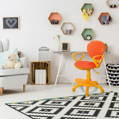hjh OFFICE 671008 Kinderdrehstuhl Kid Colour Orange