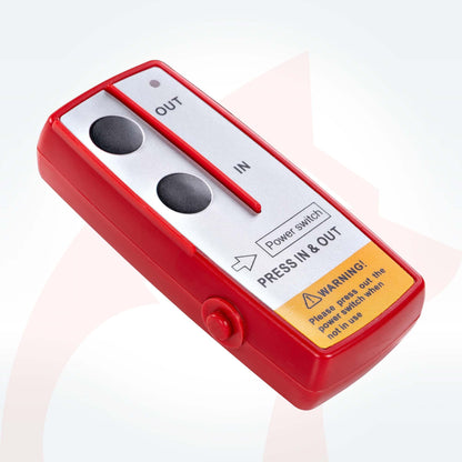 ROTFUCHS Elektrische Seilwinde EWR3000 12V, 1360 kg Zugkraft