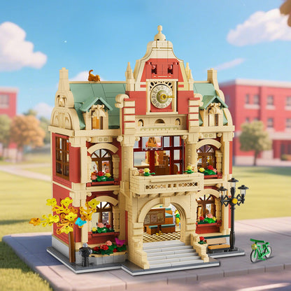 INSOON Universitäts Campus Architektur Klemmbausteine mit Licht