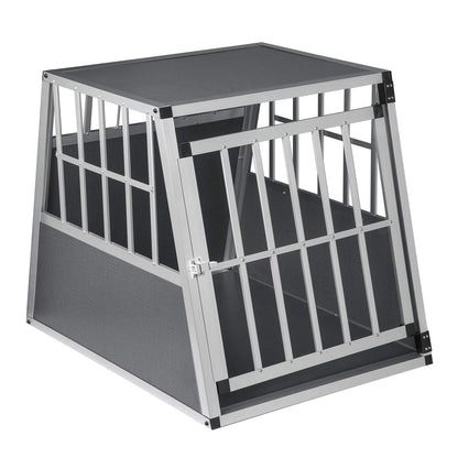 EUGAD Alu Hundetransportbox – 65x85x71cm Mittel