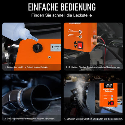 THIKPO EVAP Nebelmaschine 12V Kfz Lecksuchgerät Rauchmaschine TK123
