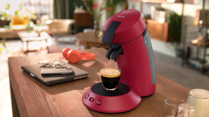 Philips Senseo Original Plus Kaffeepadmaschine - rot CSA210/90